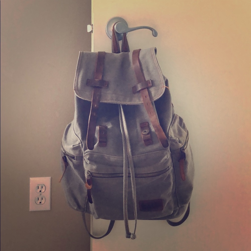 Bulboon Canvas Vintage Backpack